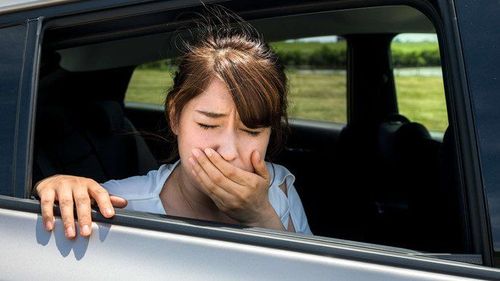 Symptoms of motion sickness depend on the level of movement.