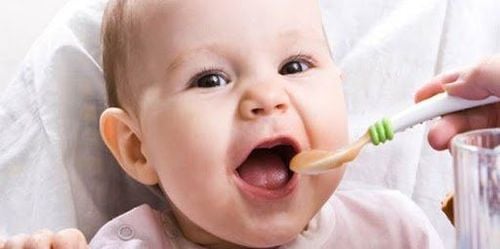 A 5-month-old baby can start eating solid foods

