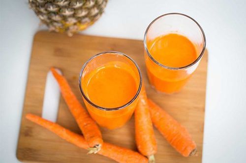 Effects of carrot juice shop