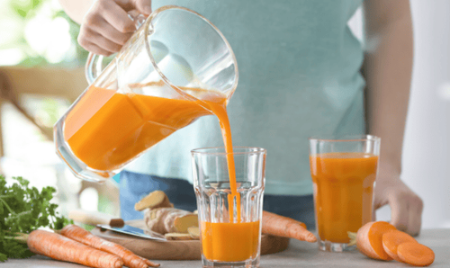 Carrot juice for liver shop