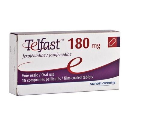 Telfast 180mg is a drug in the antihistamine and anti-allergy group.