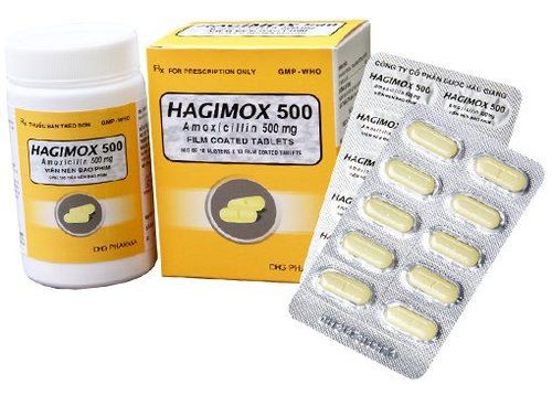 Hagimox 500mg là thuốc gì? Hagimox là một loại kháng sinh được dùng theo kê đơn