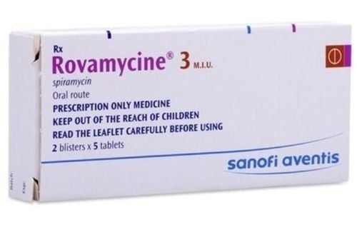 Uses and dosage of Rovamycine