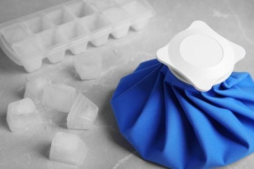 Apply a cold compress right after injury