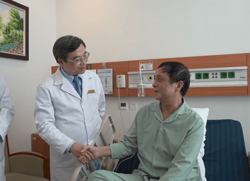 Bệnh nhân Khuê phục hồi tích cực sau ca đại phẫu tại Vinmec Times City