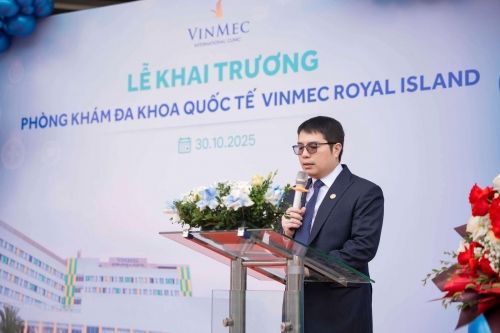 TS.BS Nguyễn Hữu Mạnh - Giám đốc Bệnh viện Đa khoa Vinmec Hải Phòng